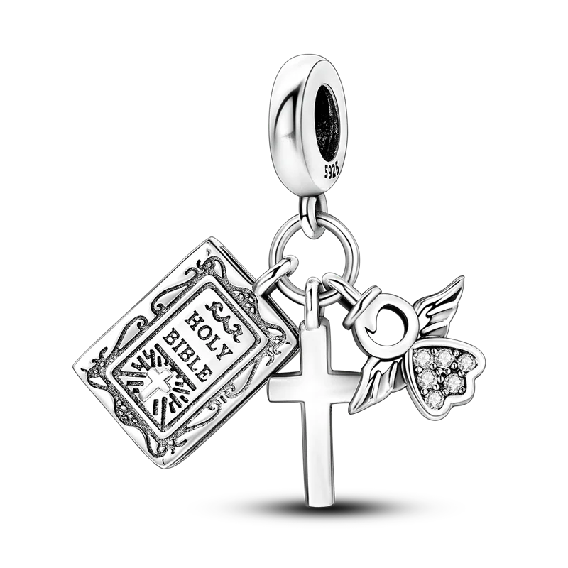 Charm Biblia y Cruz