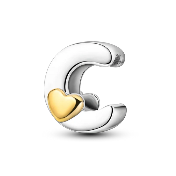 Letra C Corazón