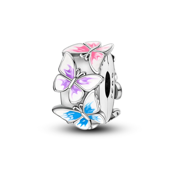 Charm Mariposas Coloridas Clip