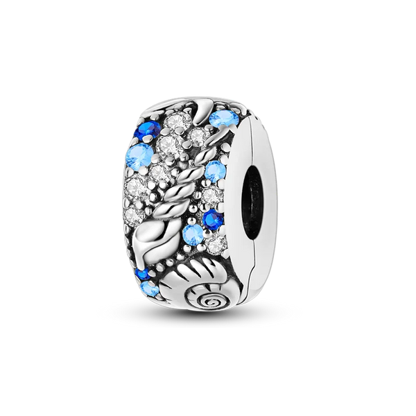 Charm Conchitas y Piedras Clip