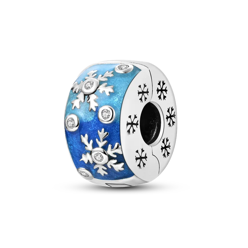 Charm Copos de Nieve Clip