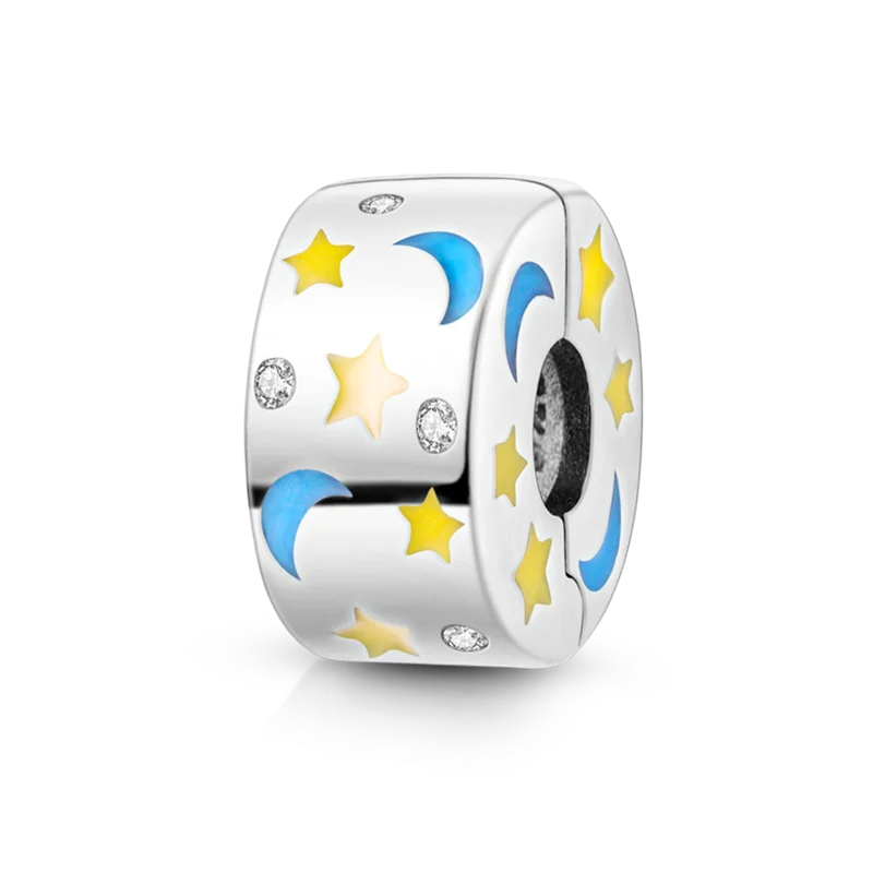 Charm Estrellas y Lunas Clip