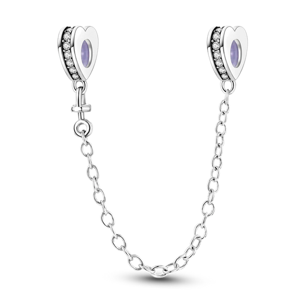 Charm Corazones Grandes Cadena