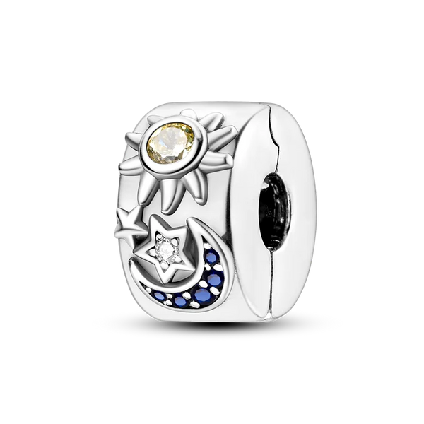Charm Sol y Luna Clip