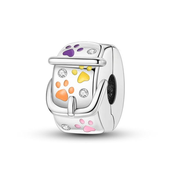 Charm Patitas Colores Clip