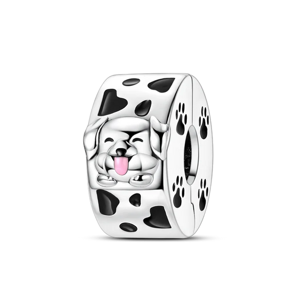 Charm Perrito con Lengua Clip