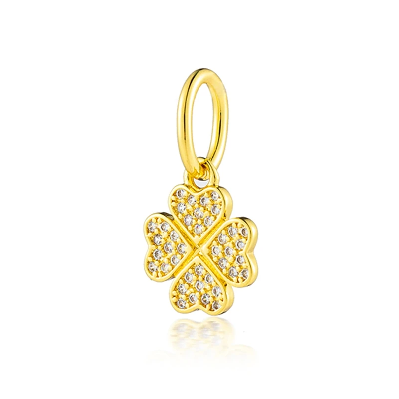 Charm Trébol Dorado