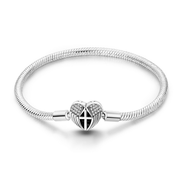 Pulsera Corazón con Alas