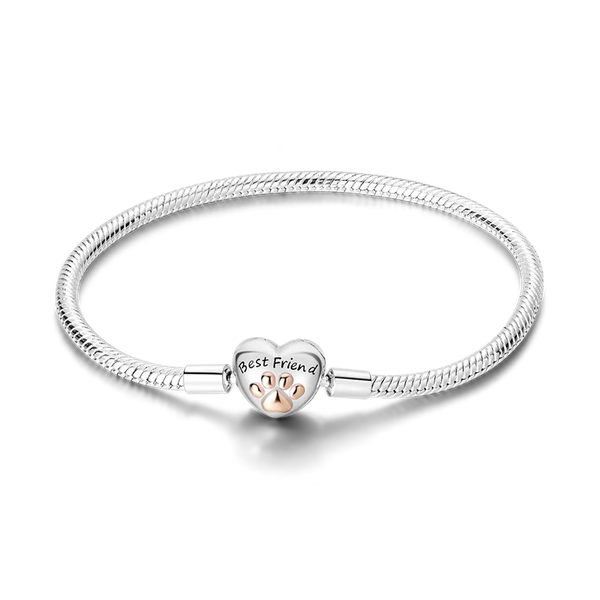 Pulsera Corazón Patita