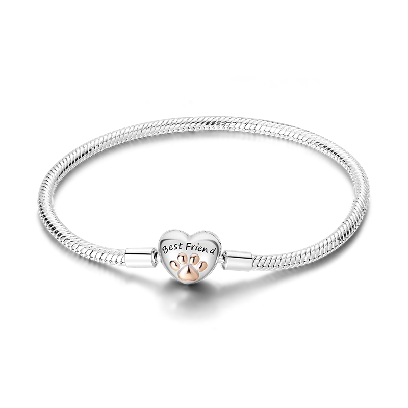 Pulsera Corazón Patita