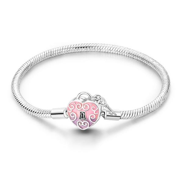 Pulsera Corazón Cerrojo