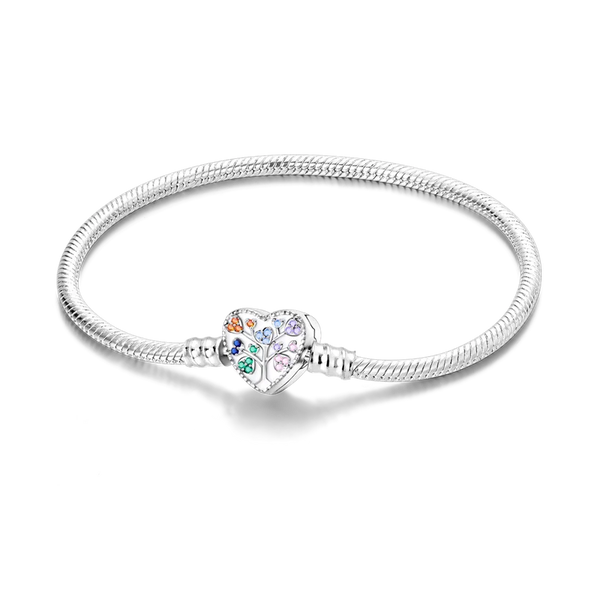 Pulsera Corazón Árbol de la Vida