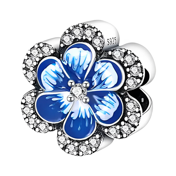 Charm Flor Azul