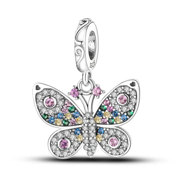 Charm Mariposa con Piedras