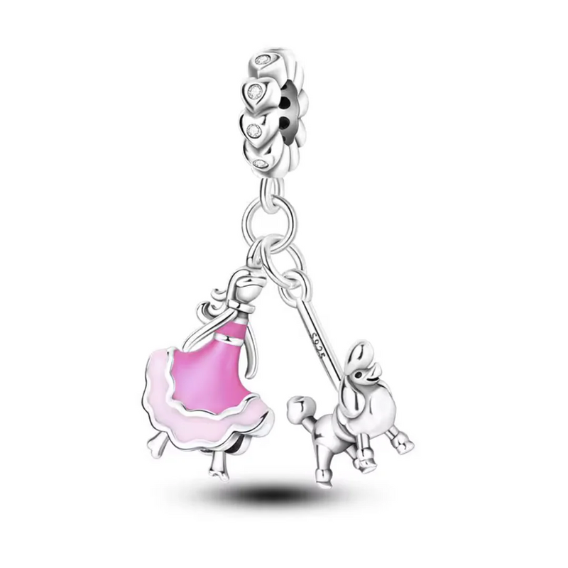 Charm Barbie y Perro