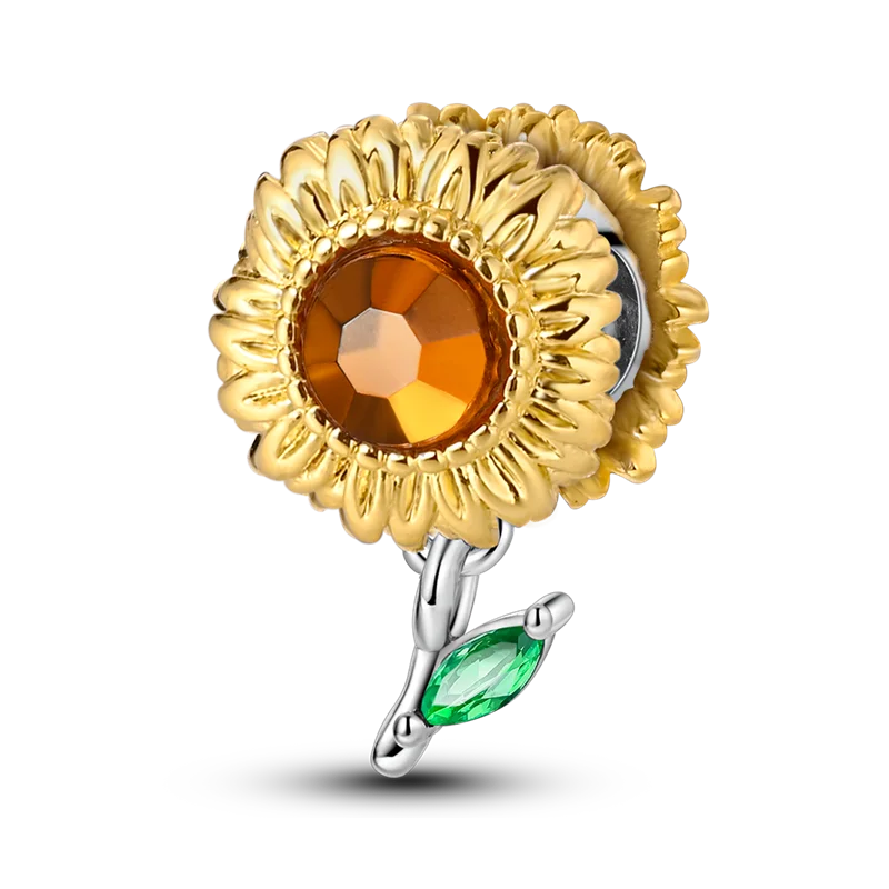 Charm Girasol Dorado