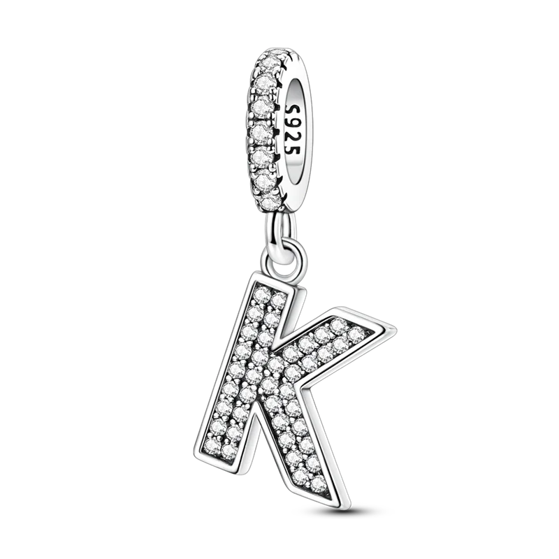 Charm Colgante Letra K